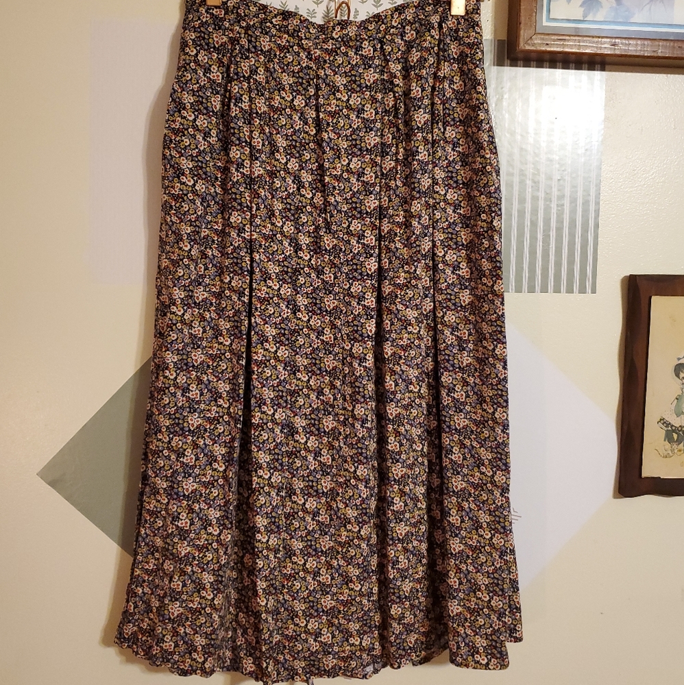 Vintage | 90s Floral Skirt Set
